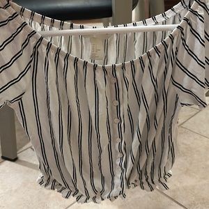 Size small H&M striped blouse